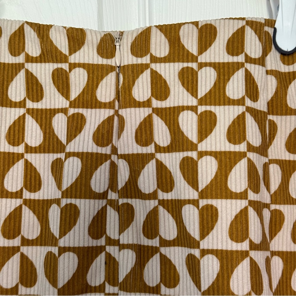 Elodie Corduroy Printed Mini Skirt - Picture 3 of 5